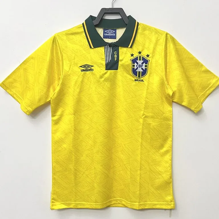 1991-1993 Brasil - Camiseta RETRO - Titular