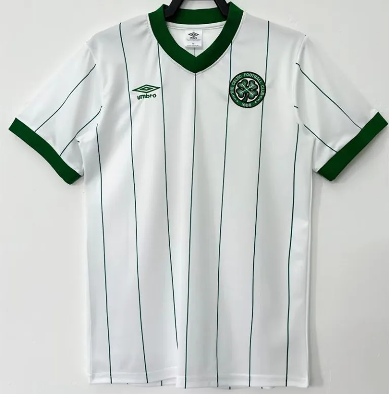 1984-1986 Celtic - Camiseta RETRO - Blanco