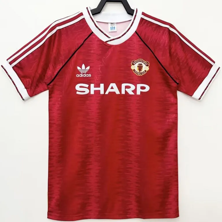 1990-1992 Man Utd - Camiseta RETRO - Titular