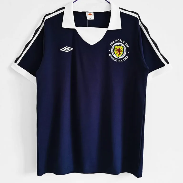 1978 Escocia - Camiseta RETRO - Blanco