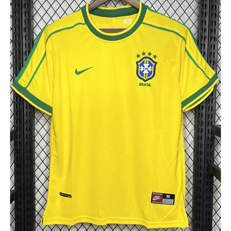 1998 Brasil - Camiseta RETRO - Titular
