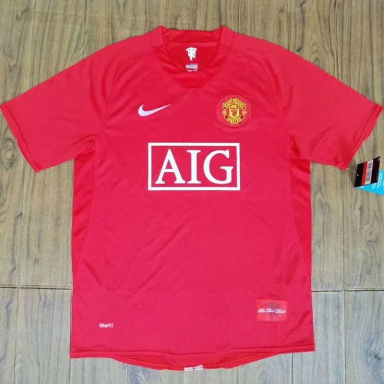 2007-2008 Man Utd - Camiseta RETRO - Titular