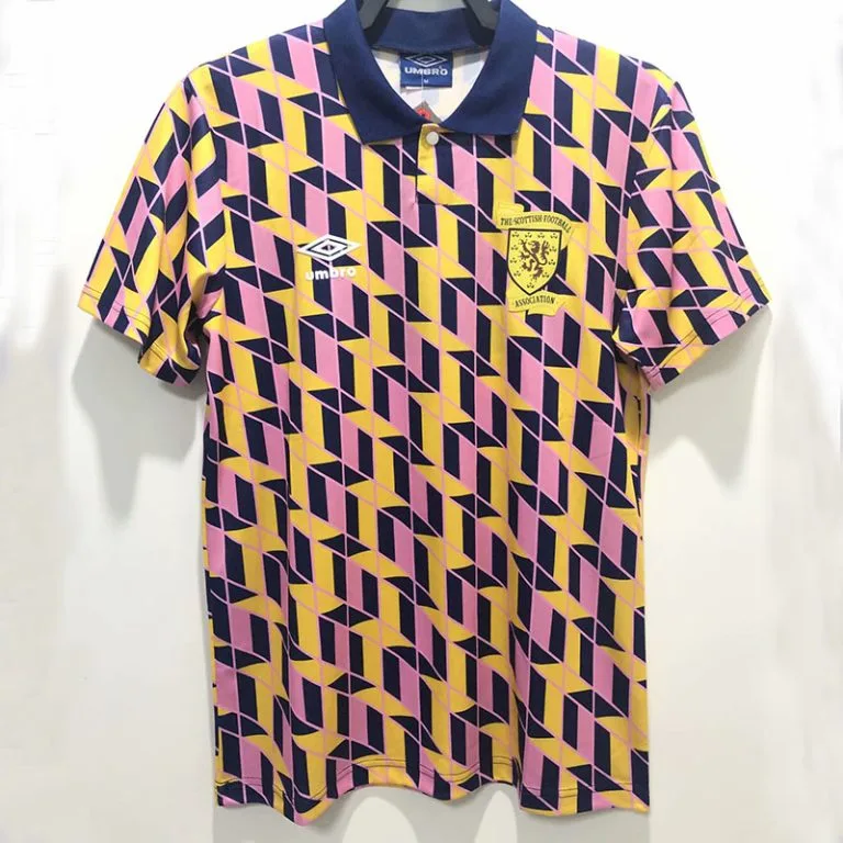 1988-1989 Escocia - Camiseta RETRO - Suplente