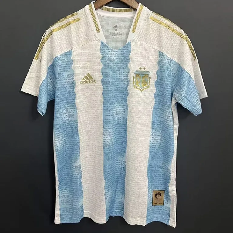 21-22 Argentina - Camiseta - Titular - Maradona - Edición conmemorativa