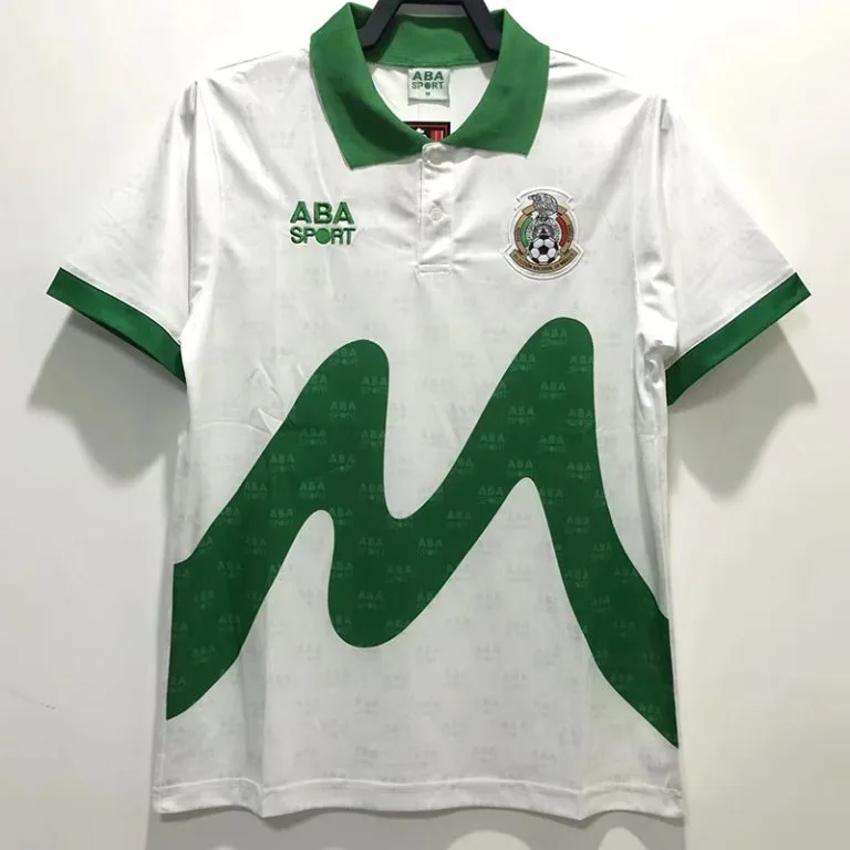 1995 México - Camiseta RETRO - Suplente - Blanco