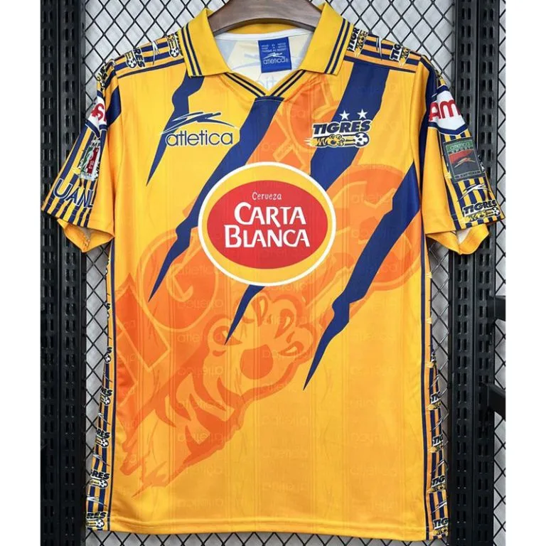1997-1998 Tigres UANL - Camiseta RETRO - Titular