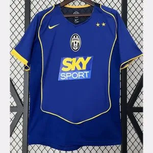 2004-2005 JUV - Camiseta RETRO - Suplente - Azul