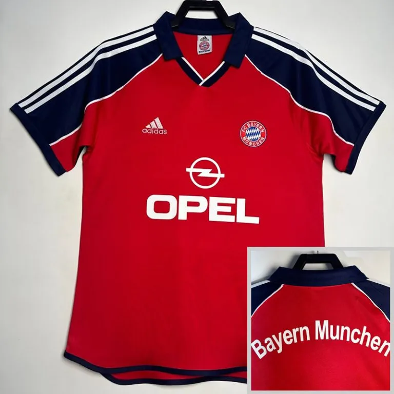 2000-2001 Bayern - Camiseta RETRO - Titular