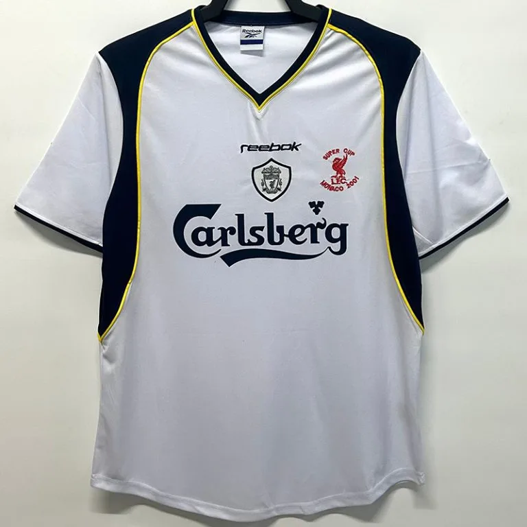 2001-2002 LIV - Camiseta RETRO - Suplente - Final de la Supercopa