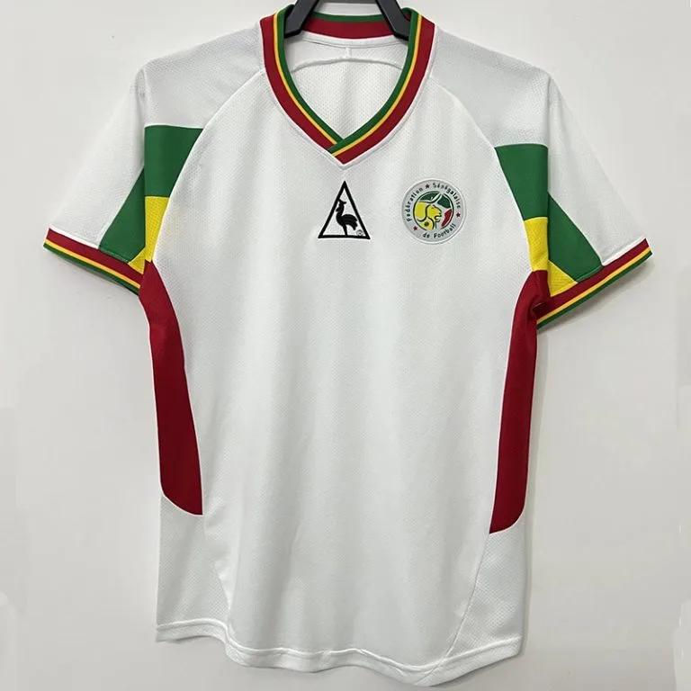 2002 Senegal - Camiseta RETRO - Blanco