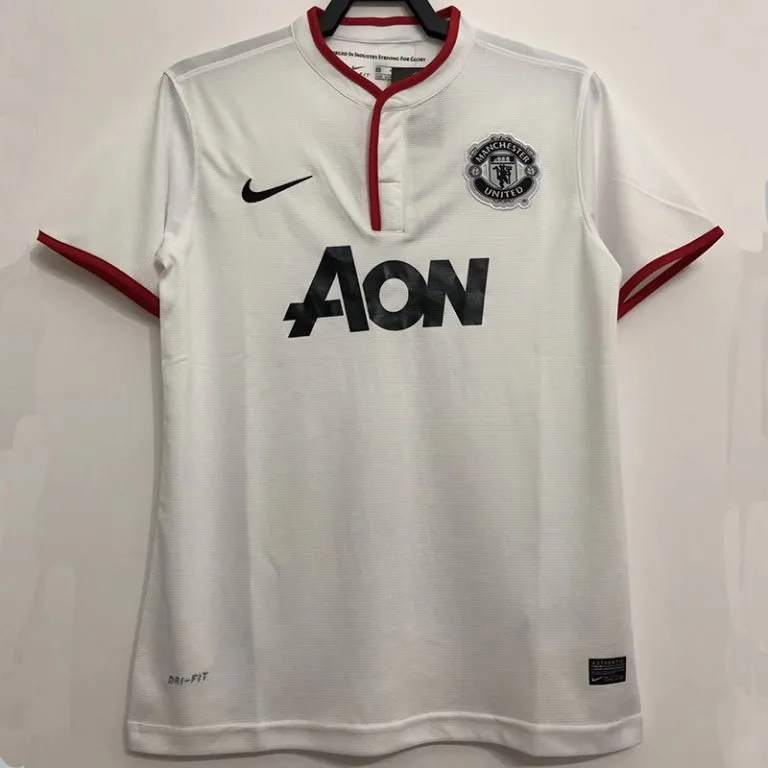2012-2013 Man Utd - Camiseta RETRO - Suplente - Blanco