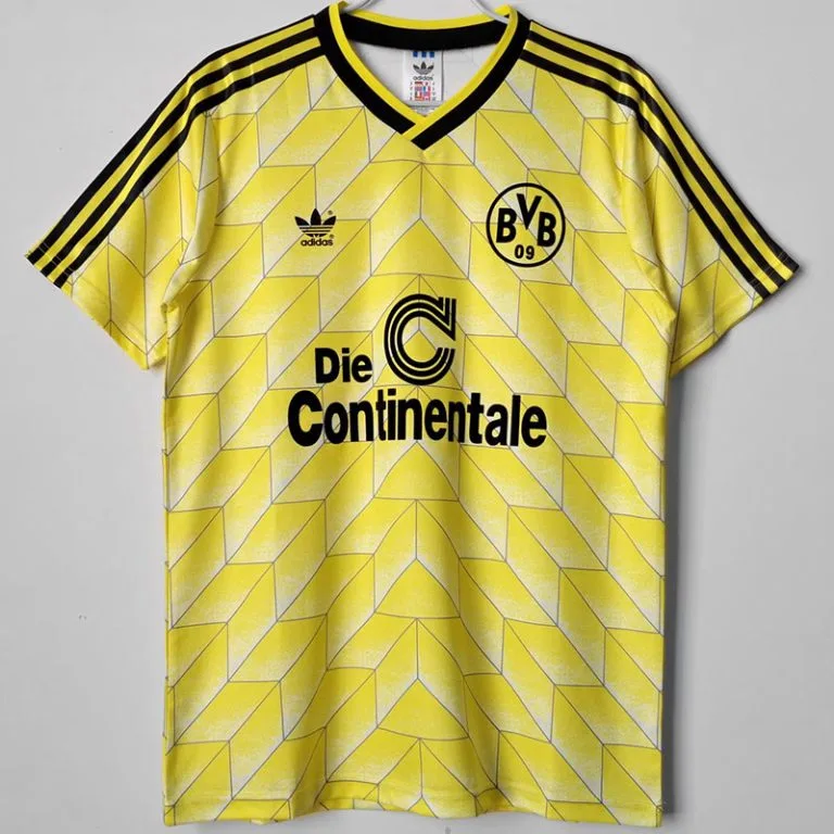 1988 Dortmund - Camiseta RETRO - Amarillo