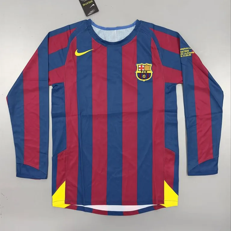 2005-2006 BAR - Camiseta RETRO - Titular - Manga larga