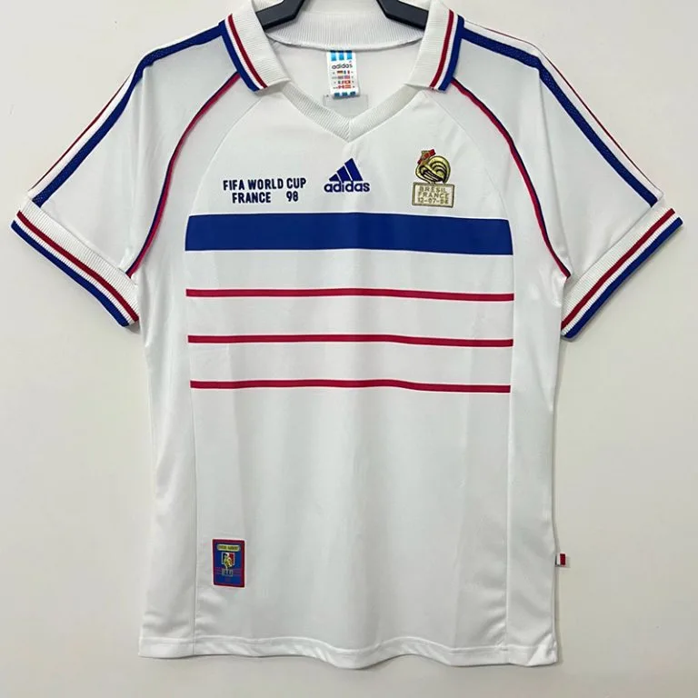 1998 Francia - Camiseta RETRO - Suplente