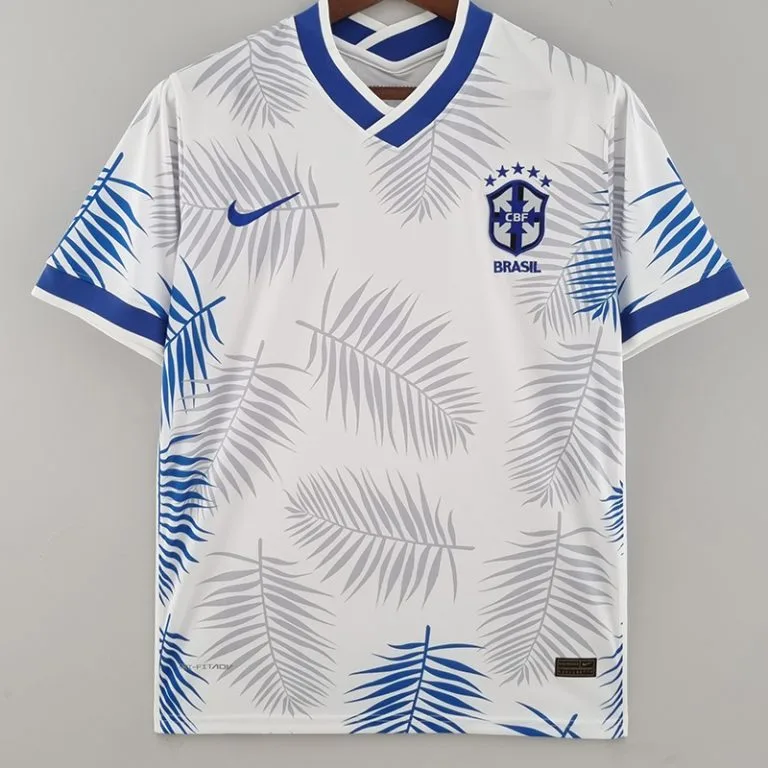 22-23 Brasil - Camiseta Entrenamiento - Blanco - Edición especial Hincha