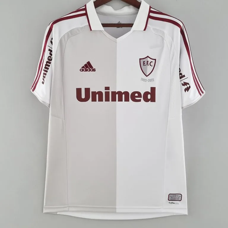 2011-2012 Fluminense - Camiseta RETRO - Blanco - 100.º aniversario