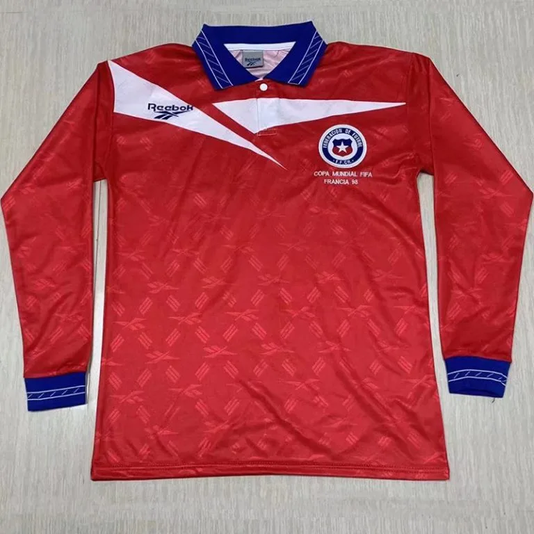 1998 Chile - Camiseta RETRO - Titular - Manga larga