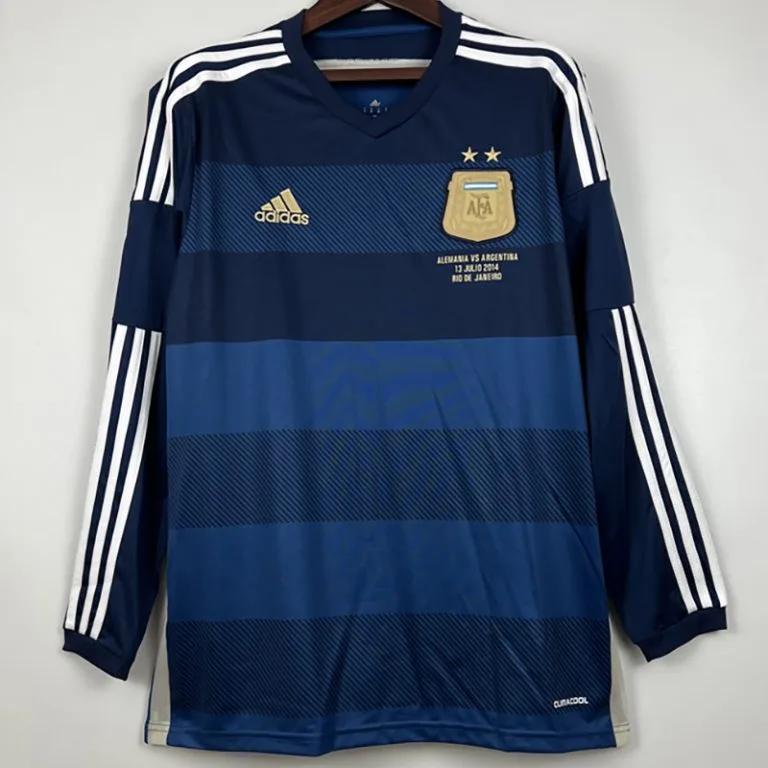 2014 Argentina - Camiseta RETRO - Suplente - Manga larga