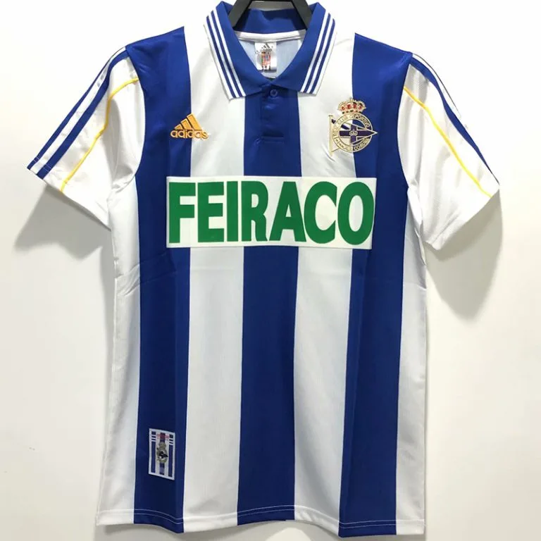 1999-2000 La Coruña - Camiseta RETRO - Titular