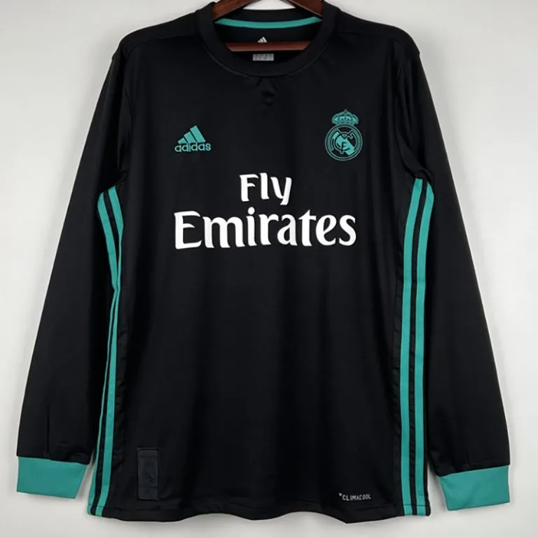 2017-2018 RMA - Camiseta RETRO - Suplente - Manga larga