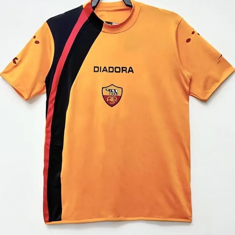 2005-2006 Roma - Camiseta RETRO - Suplente