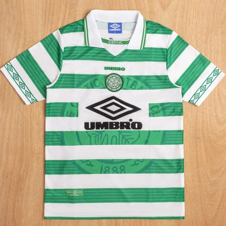 1997-1999 Celtic - Camiseta RETRO - Titular