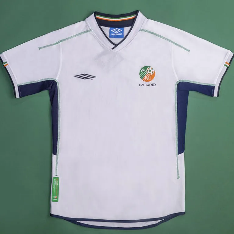 2002 Irlanda - Camiseta RETRO - Suplente