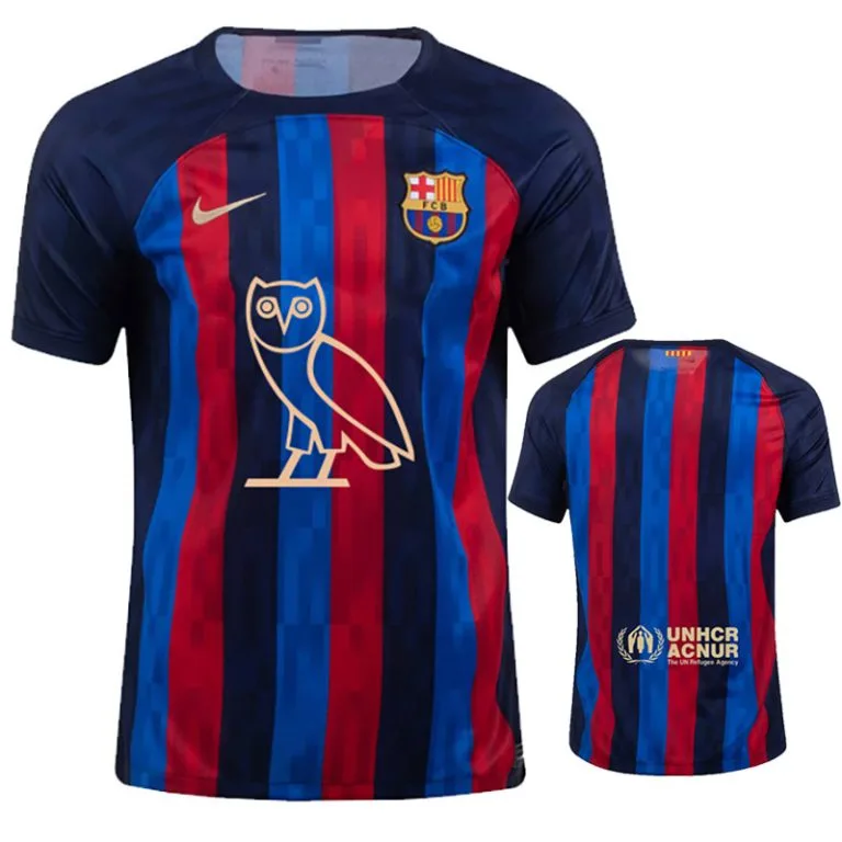 22-23 BAR - Camiseta Versión Hincha - Titular - OWL Logo Especial