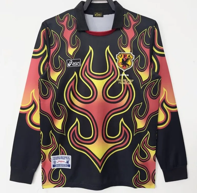 1998 Japón - Camiseta Arquero RETRO - Manga larga