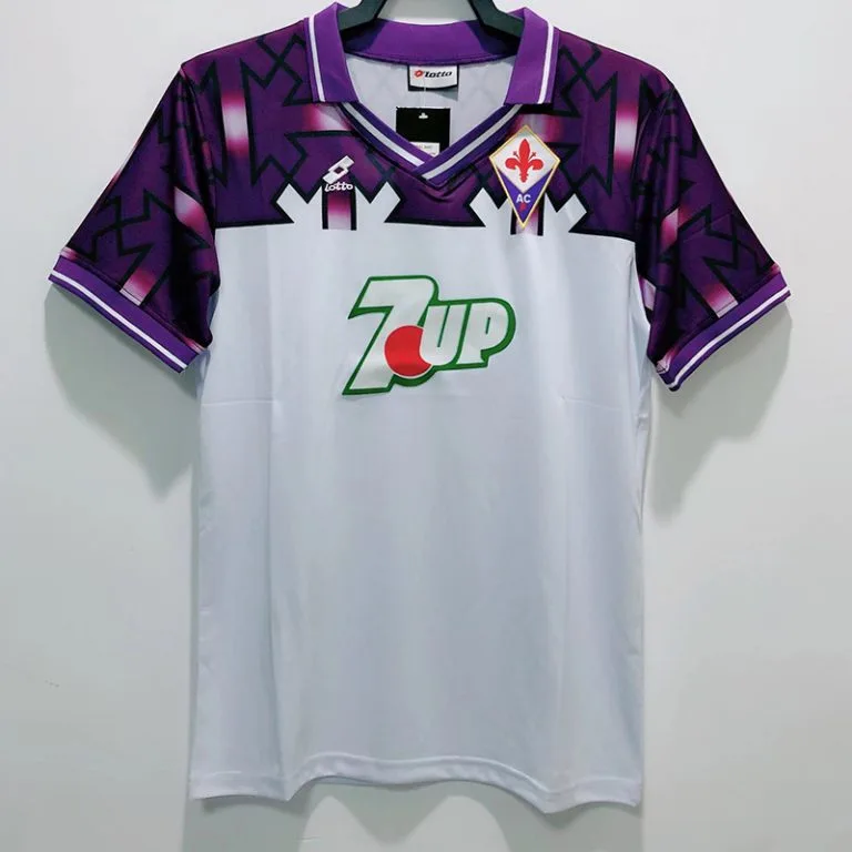 1992-1993 Fiorentina - Camiseta RETRO - Suplente
