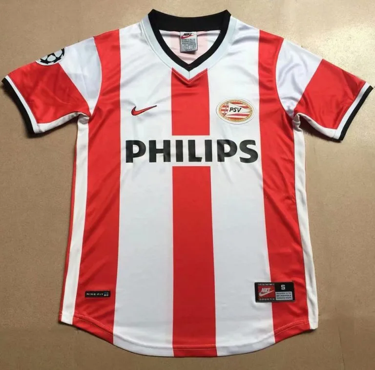 1998 PSV - Camiseta RETRO - Titular - Rojo y Blanco
