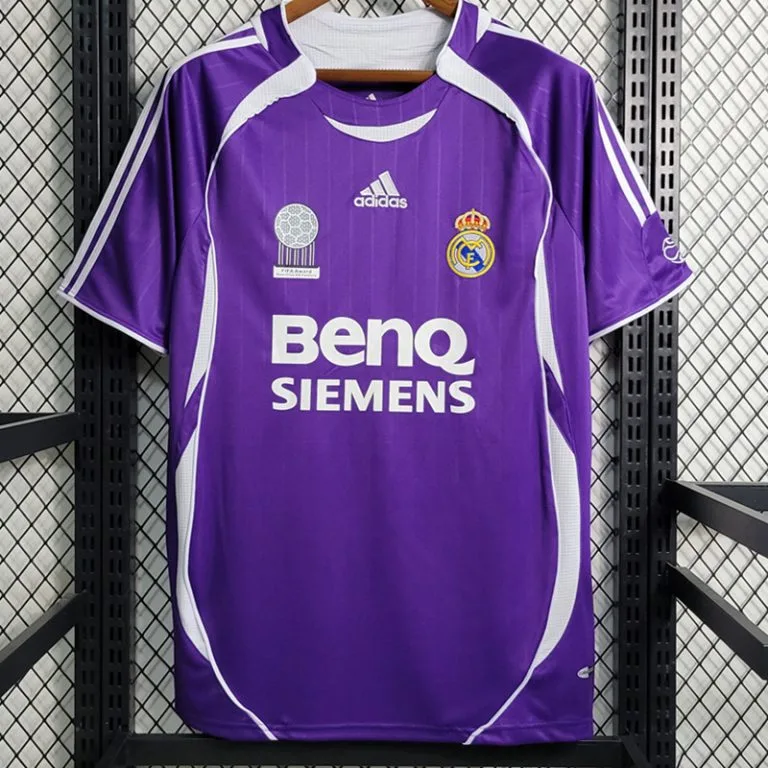 2006-2007 RMA - Camiseta RETRO - Púrpura
