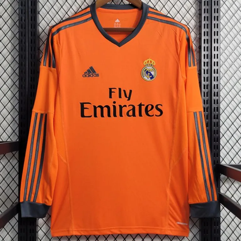 2013-2014 RMA - Camiseta RETRO - Tercera - Manga larga