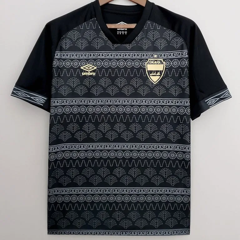 2022 Camisa de Iraque - Camiseta Versión Hincha - Negro