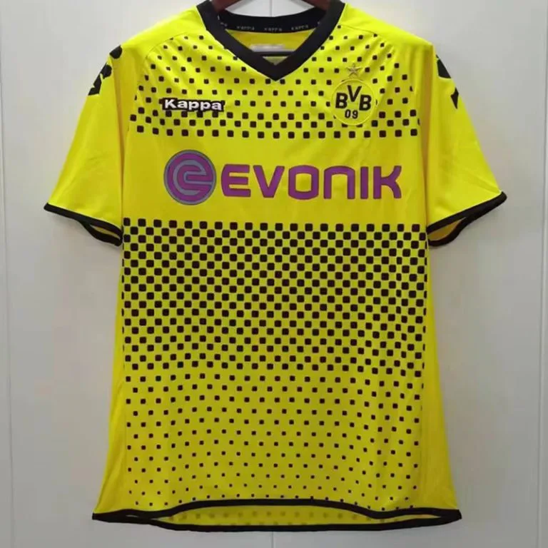 2011-2012 Dortmund - Camiseta RETRO - Titular