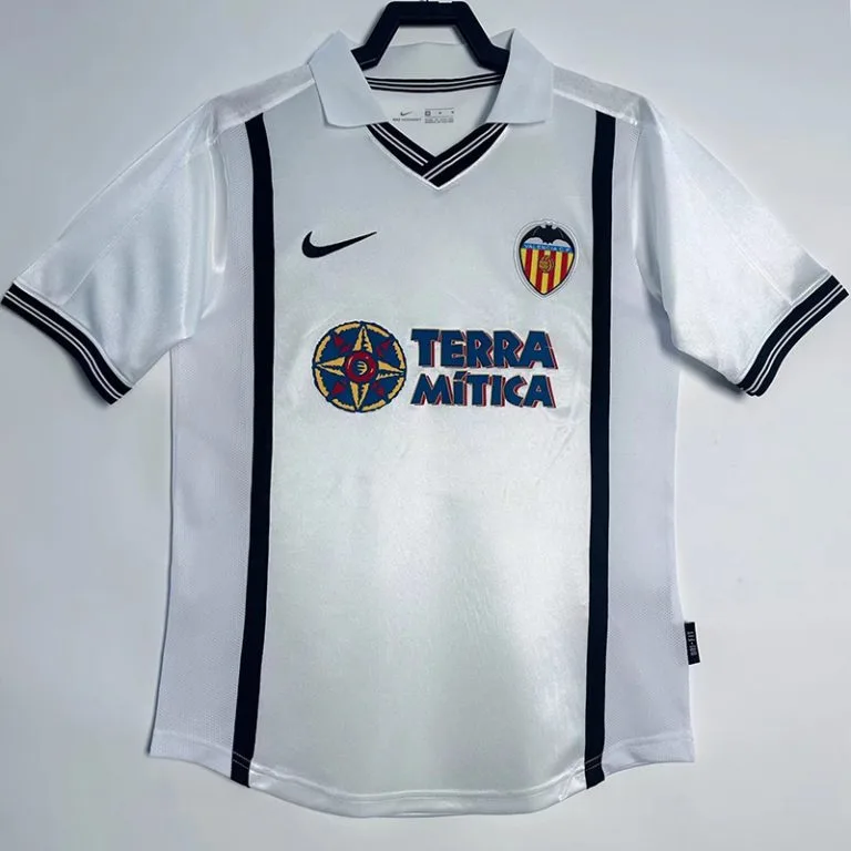 2000-2001 Valencia - Camiseta RETRO - Titular