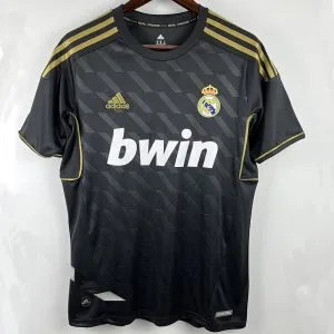 2011-2012 RMA - Camiseta RETRO - Suplente - Negro