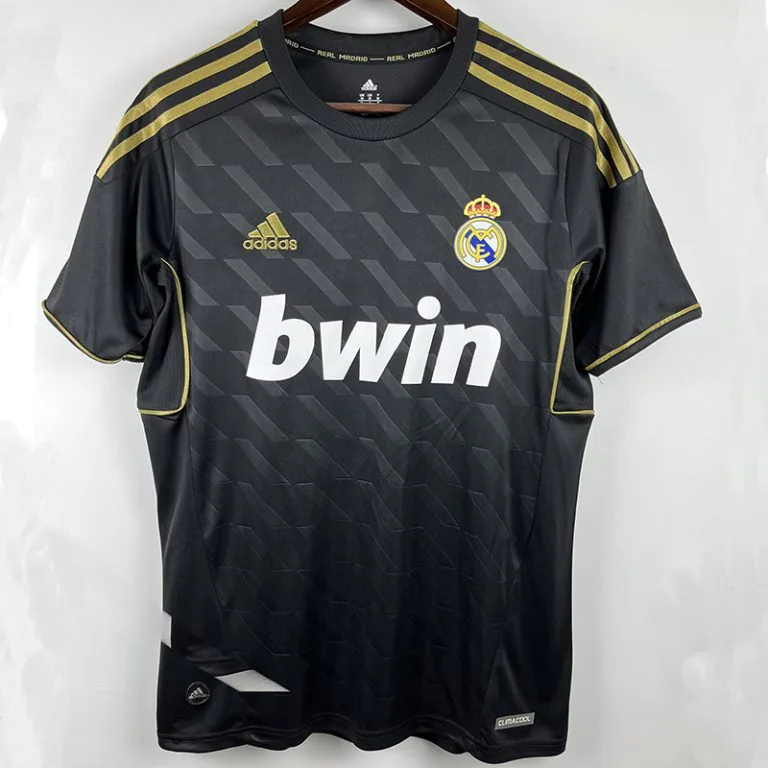 2011-2012 RMA - Camiseta RETRO - Suplente - Negro