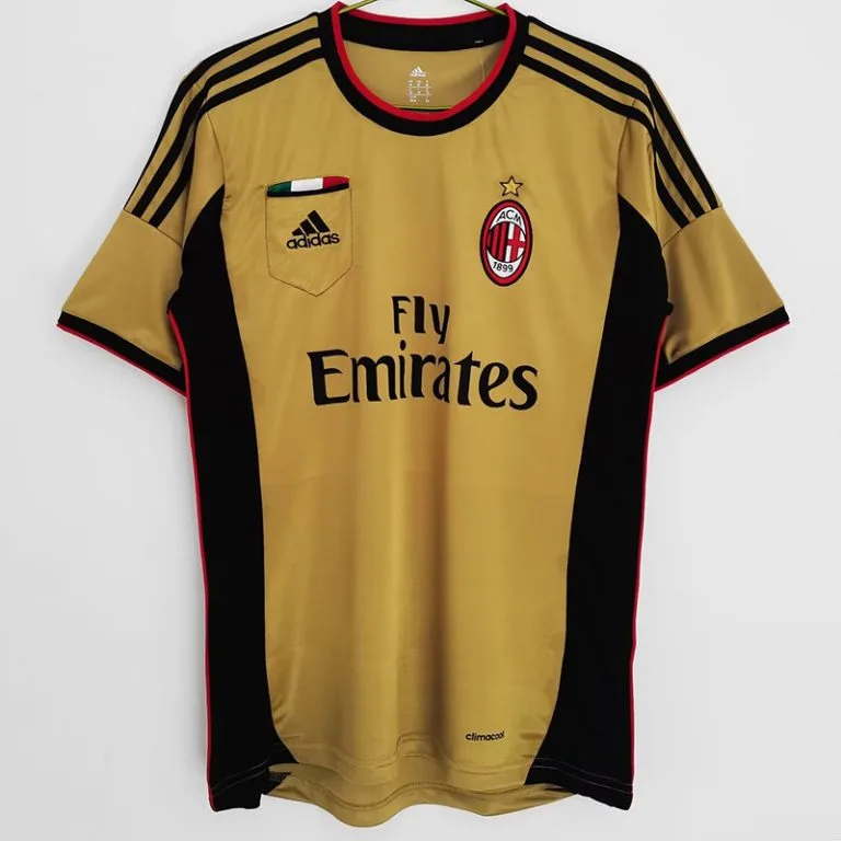 2013-2014 ACM - Camiseta Arquero RETRO - Dorado