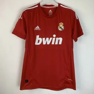 2011-2012 RMA - Camiseta RETRO - Suplente - Rojo