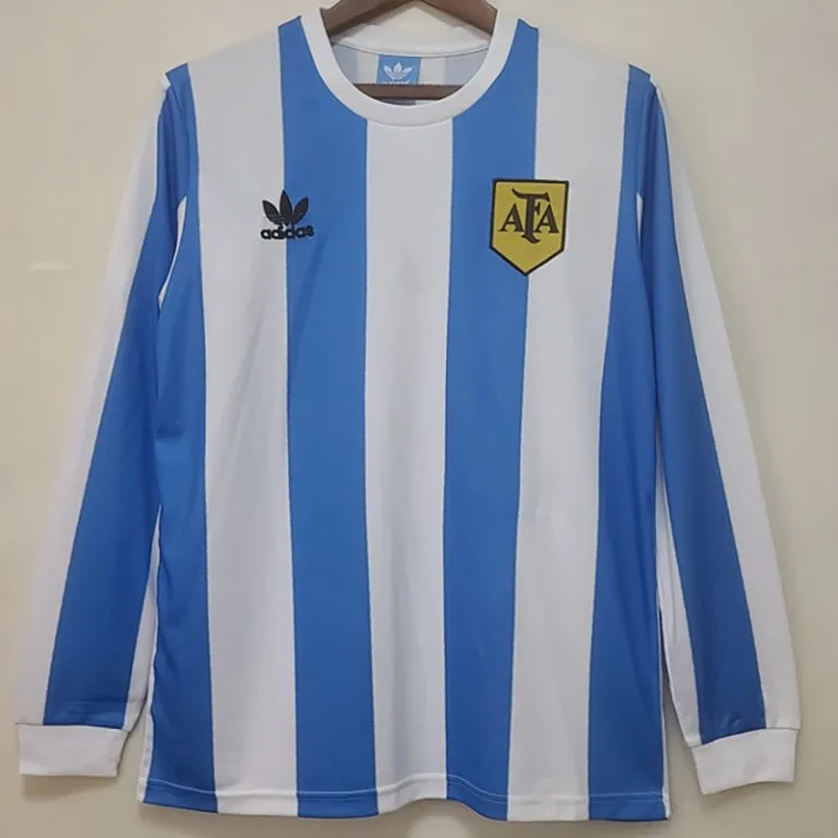 1978 Argentina - Camiseta RETRO - Titular - Manga larga