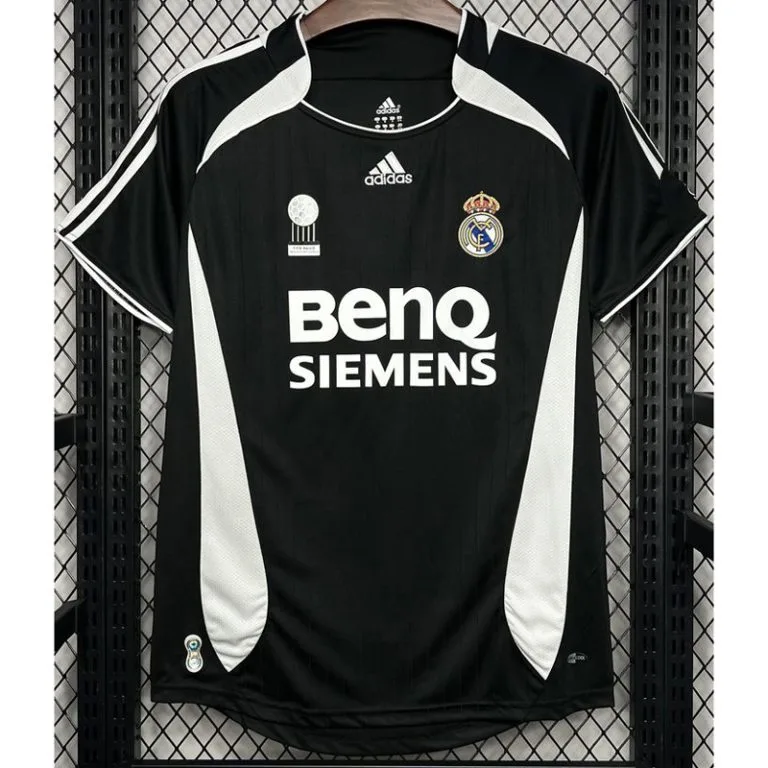 2006-2007 RMA - Camiseta RETRO - Negro