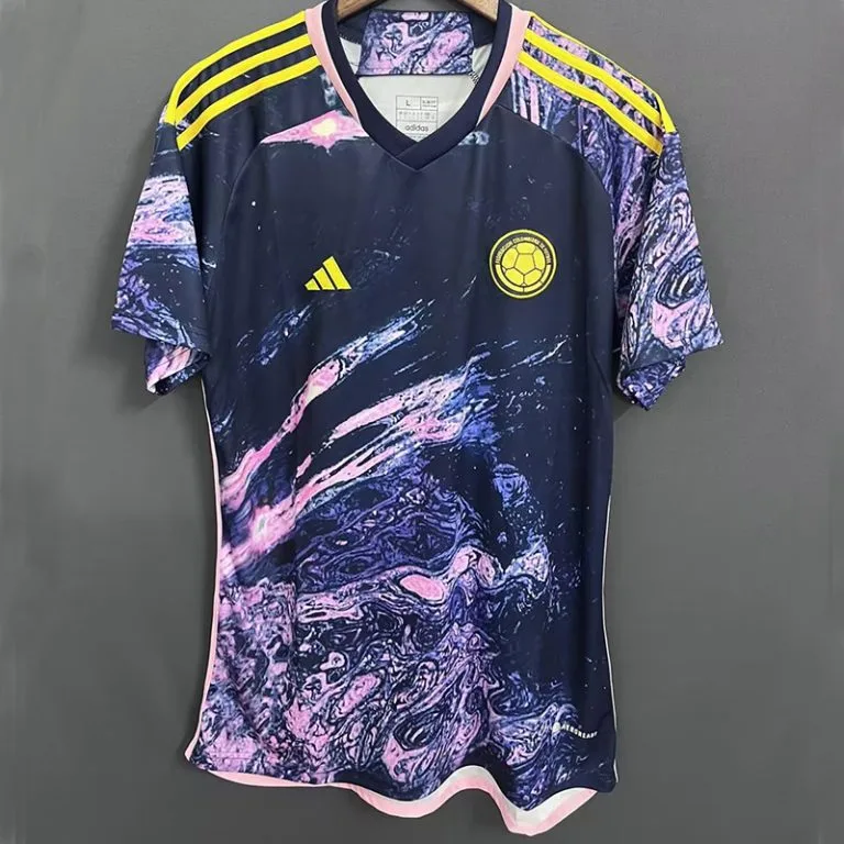 2023 Colombia - Camiseta Versión Hincha - Rosa y Negro