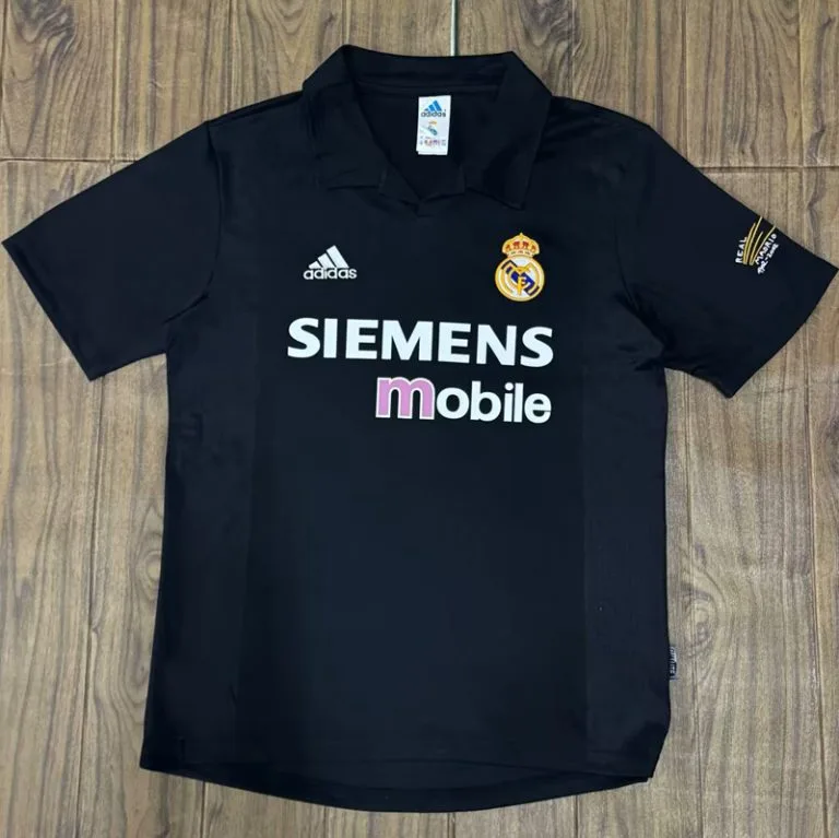 2002-2003 RMA - Camiseta RETRO - Suplente - Negro