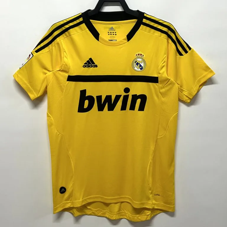 2011-2012 RMA - Camiseta Arquero RETRO - Amarillo