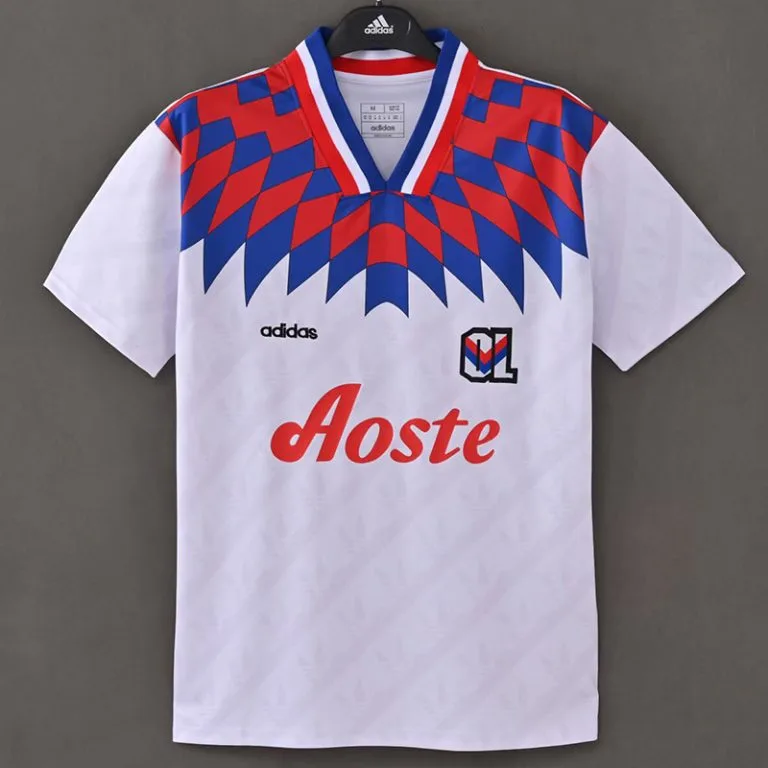 1995-1996 Lyon - Camiseta RETRO - Titular