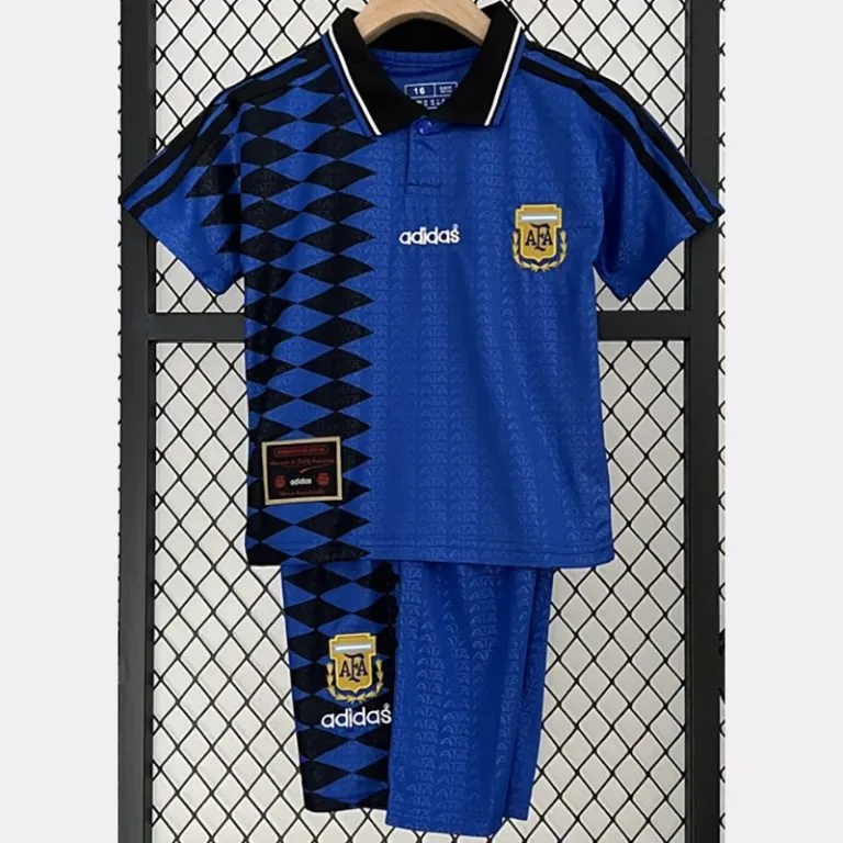 1994 Argentina - Camiseta Infantil RETRO - Suplente
