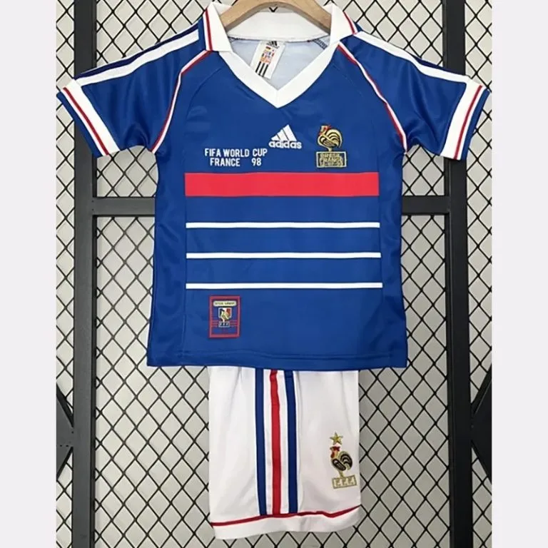 1998 Francia - Camiseta Infantil RETRO - Titular
