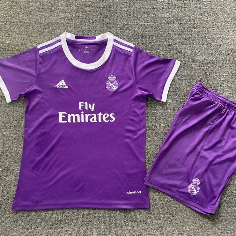2016-2017 RMA - Camiseta Infantil RETRO - Suplente