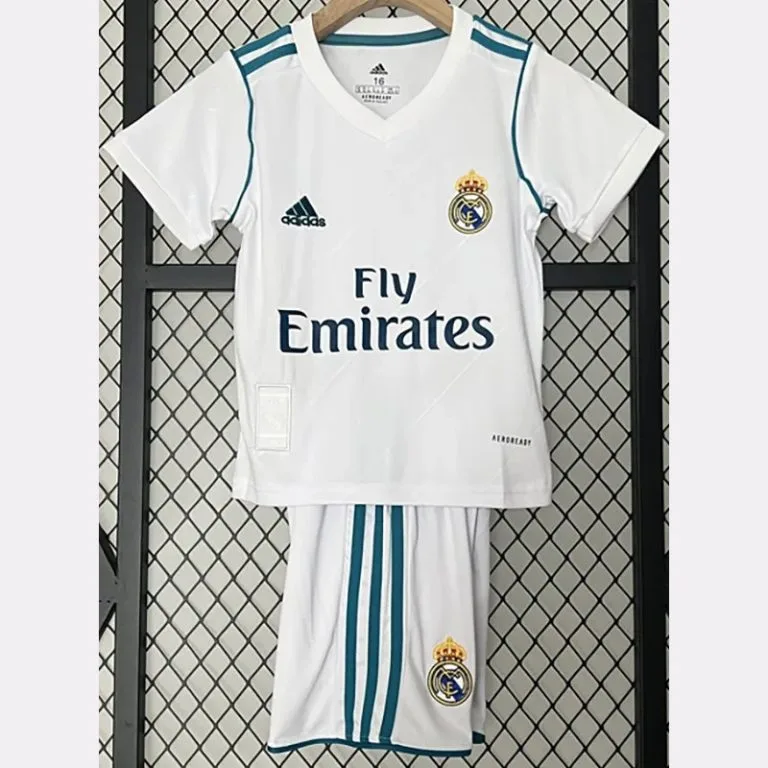 2017-2018 RMA - Camiseta Infantil RETRO - Titular